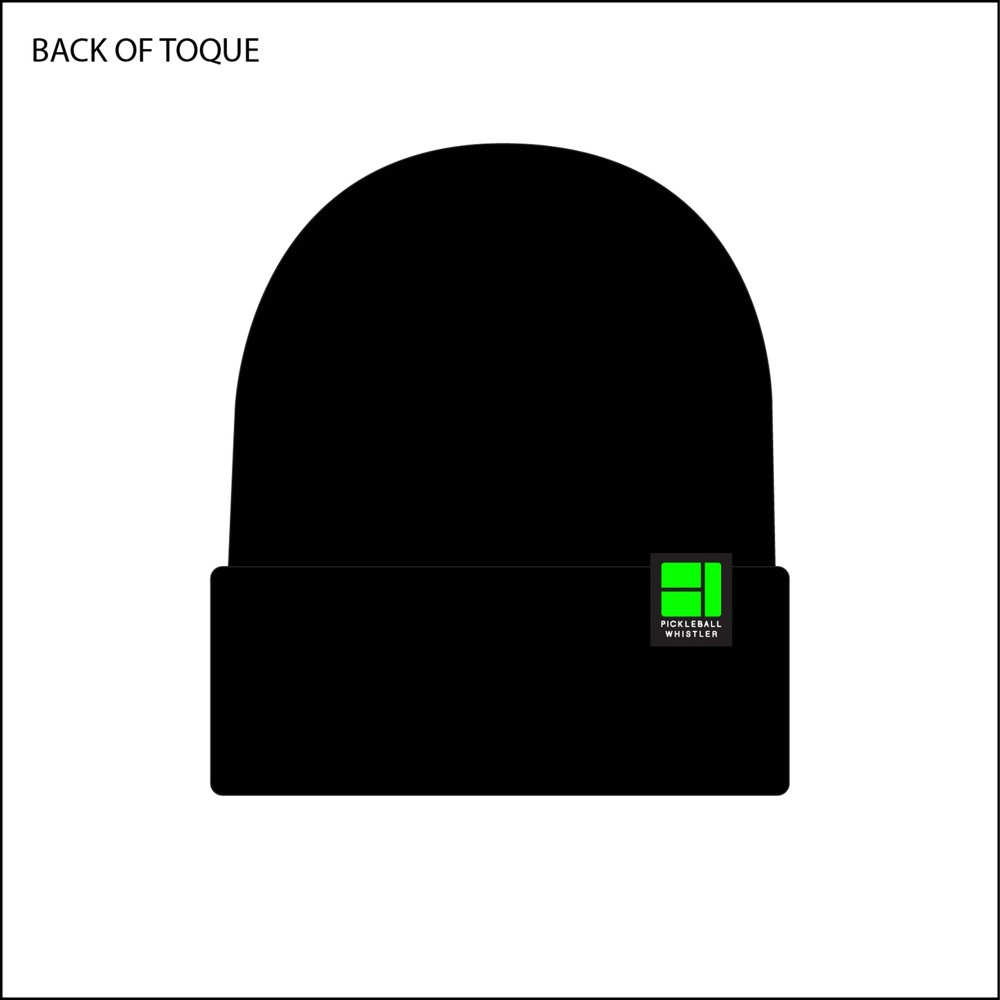 Tightknit Toque - Black