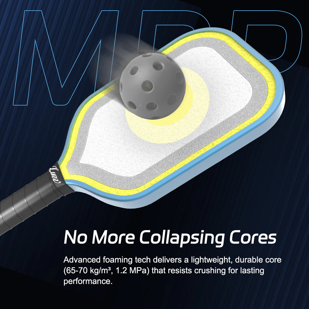 Paddles - Luzz Pro 4 Blue Blaze Inferno Paddle