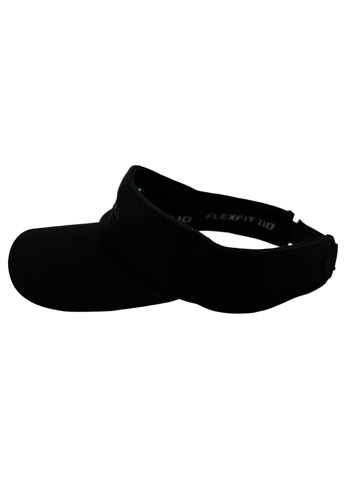 Pickleball Whistler Visors - Black - Green Logo