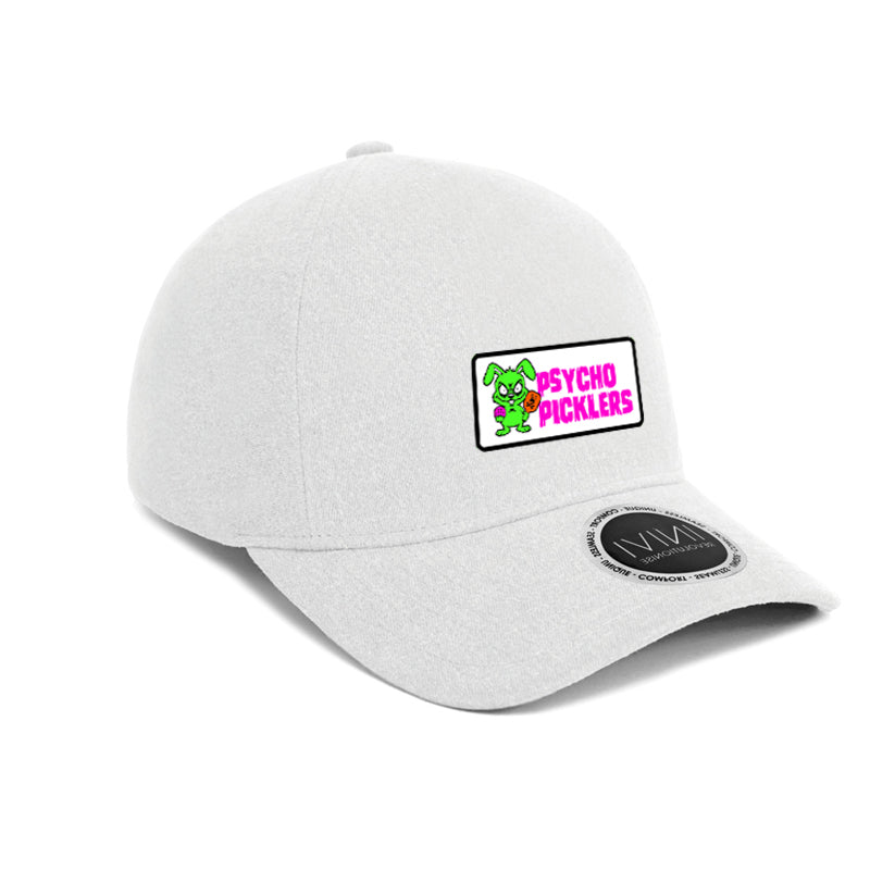 Psycho Picklers Ball Cap - White