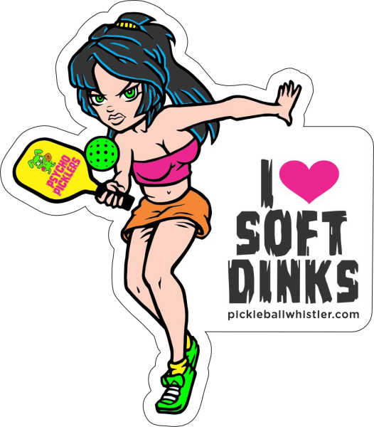 Sticker - I <3 Soft Dinks