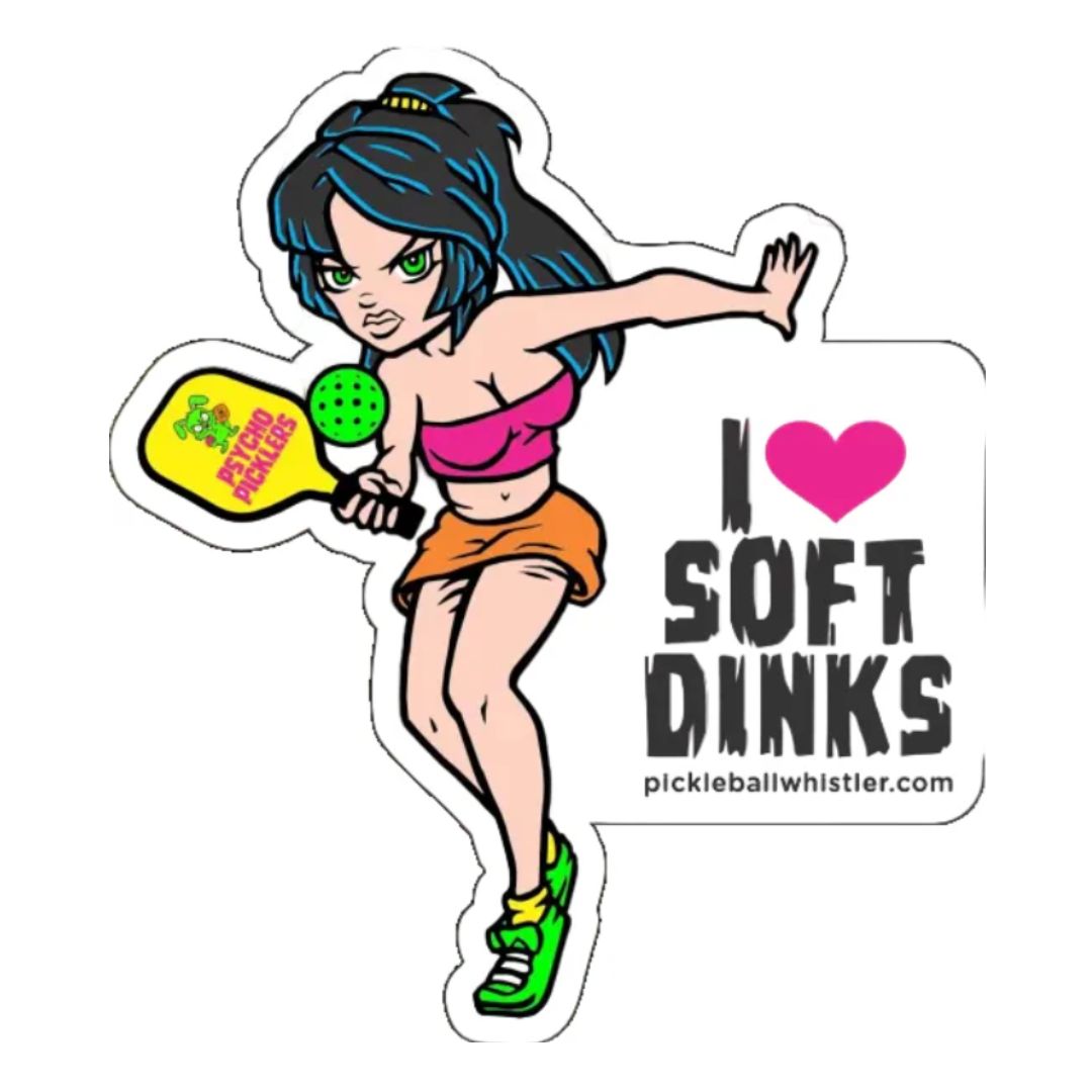 Sticker - I <3 Soft Dinks