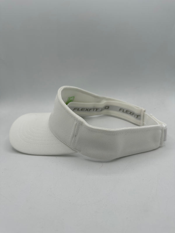 Pickleball Whistler Visors - White - Brown Logo